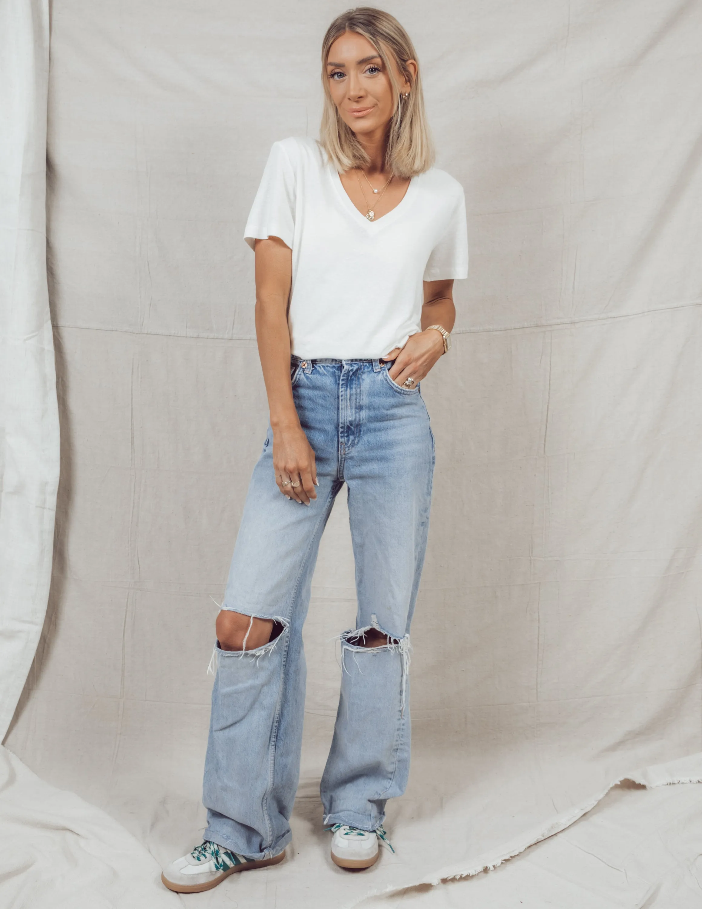 Alaina Short Sleeve Top