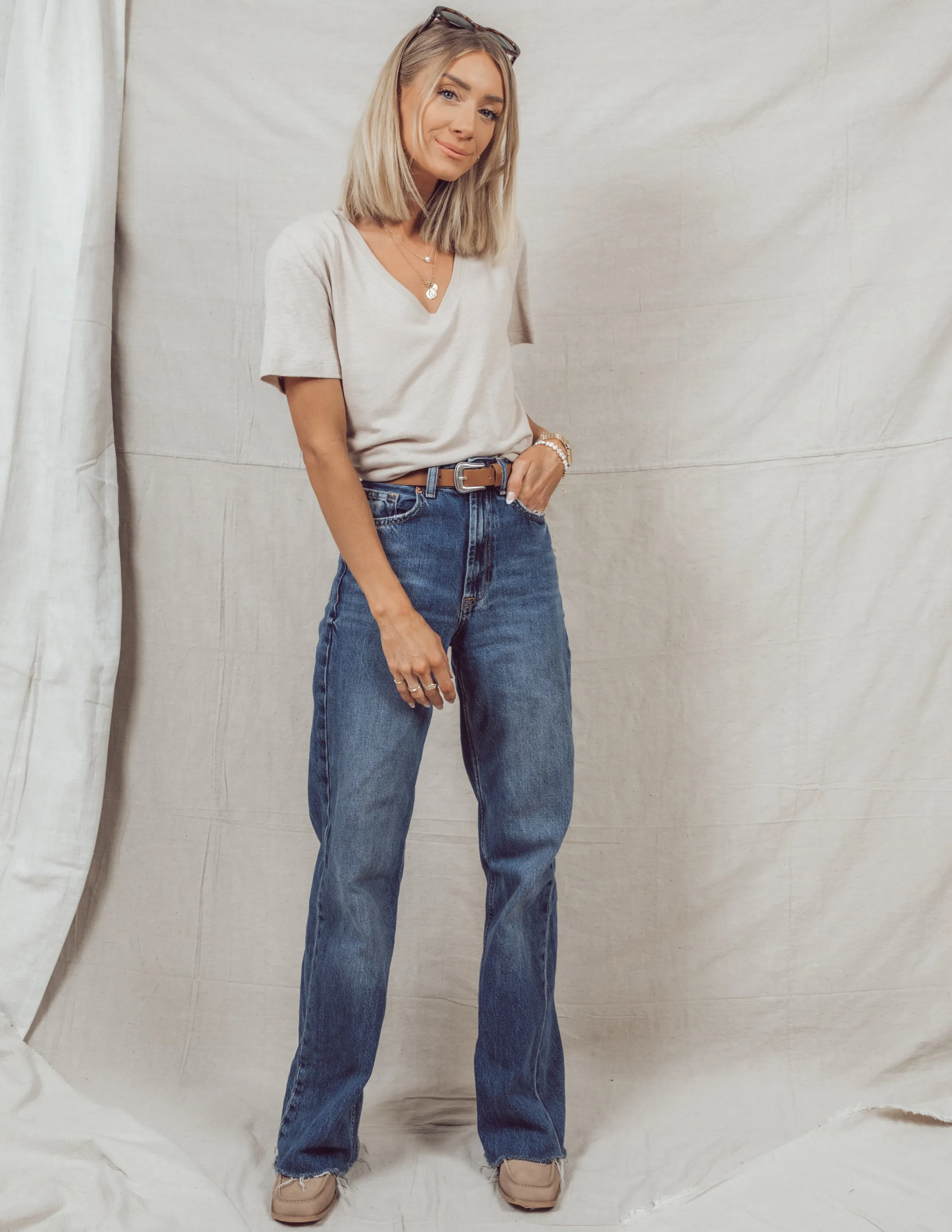 Alaina Short Sleeve Top