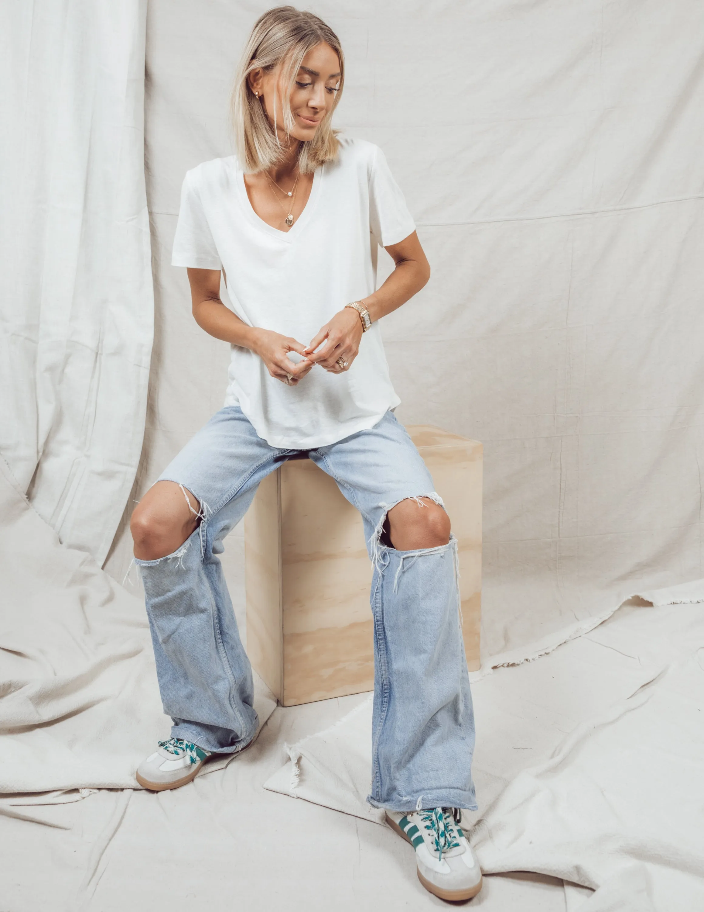 Alaina Short Sleeve Top