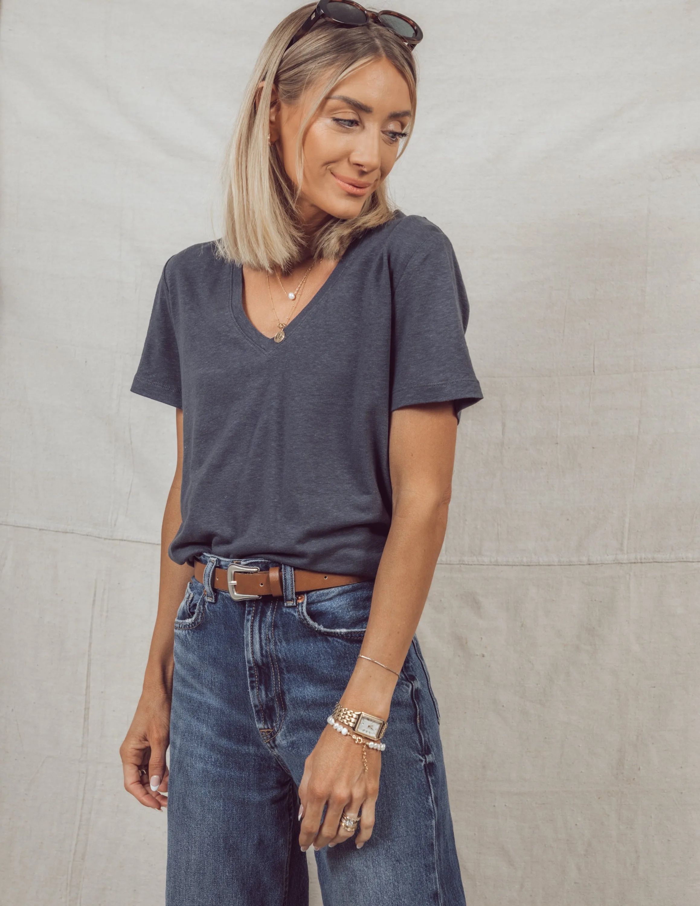 Alaina Short Sleeve Top