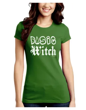Basic Witch Juniors Crew Dark T-Shirt