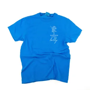 Bouquet Style - Happiness is Being a LOLLY - SHORT SLEEVE COMFORT COLORS TEE