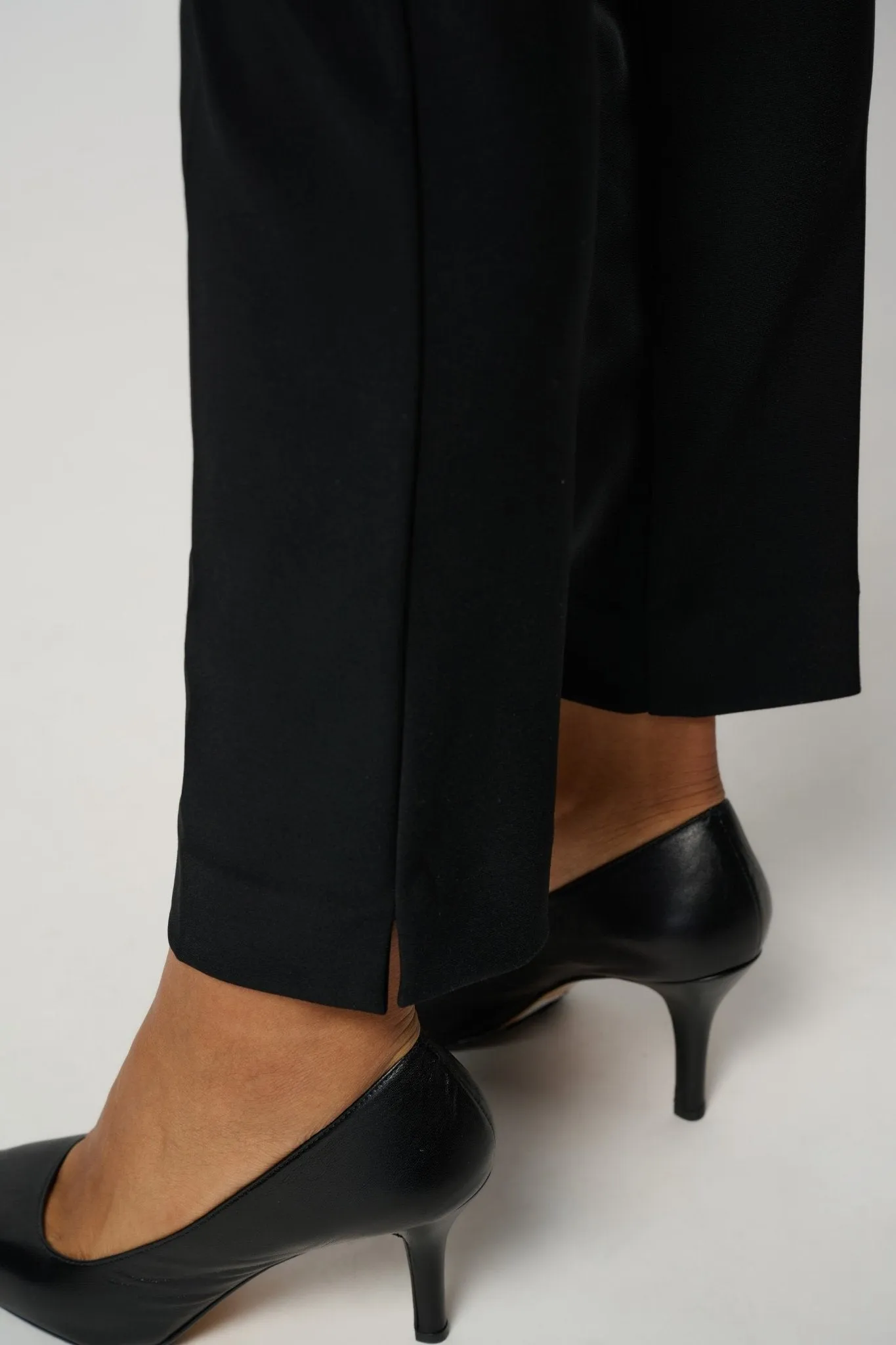 Classic Tailored Slim Pant  Black