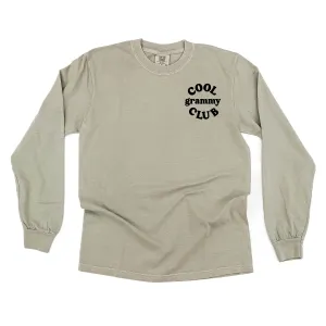 COOL Grammy CLUB - Pocket Design - LONG SLEEVE COMFORT COLORS TEE