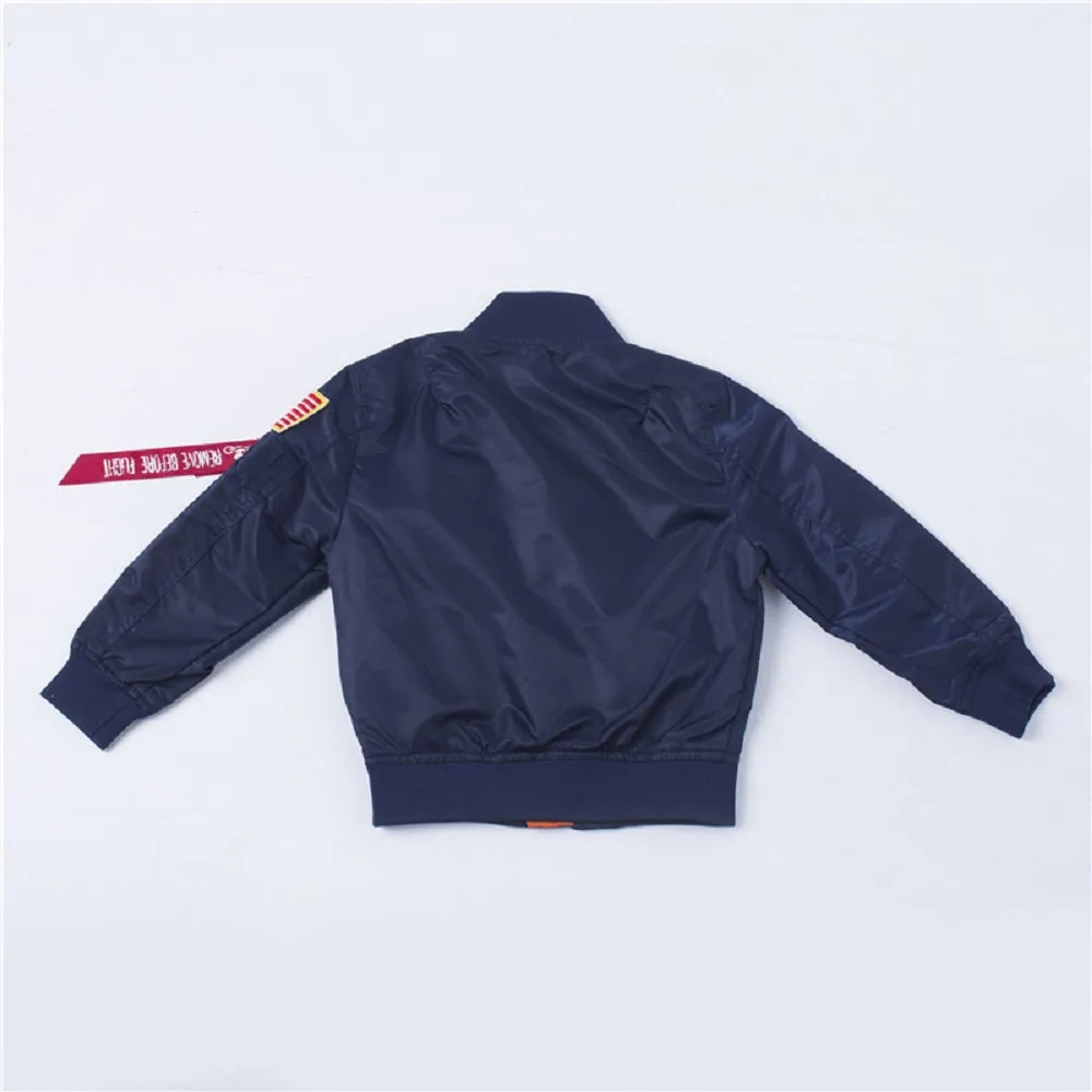 CORIRESHA Kids NASA Embroidery Jacket