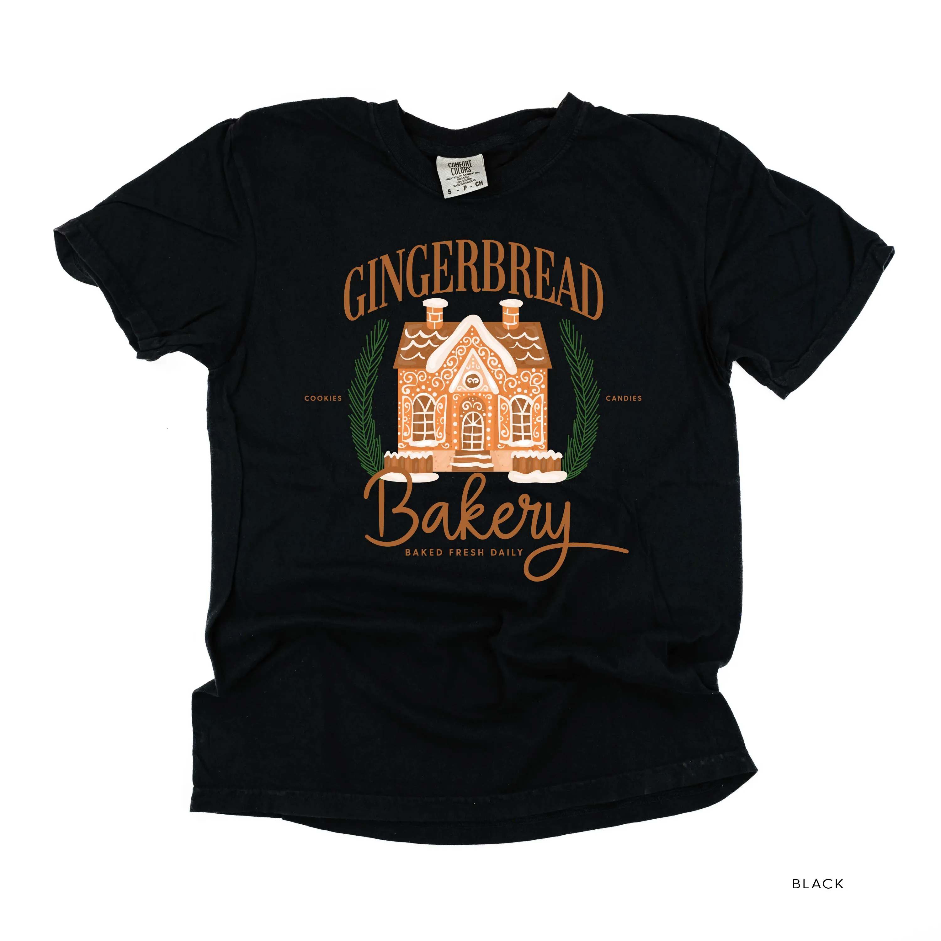 Gingerbread Bakery - Comfort Colors Tee