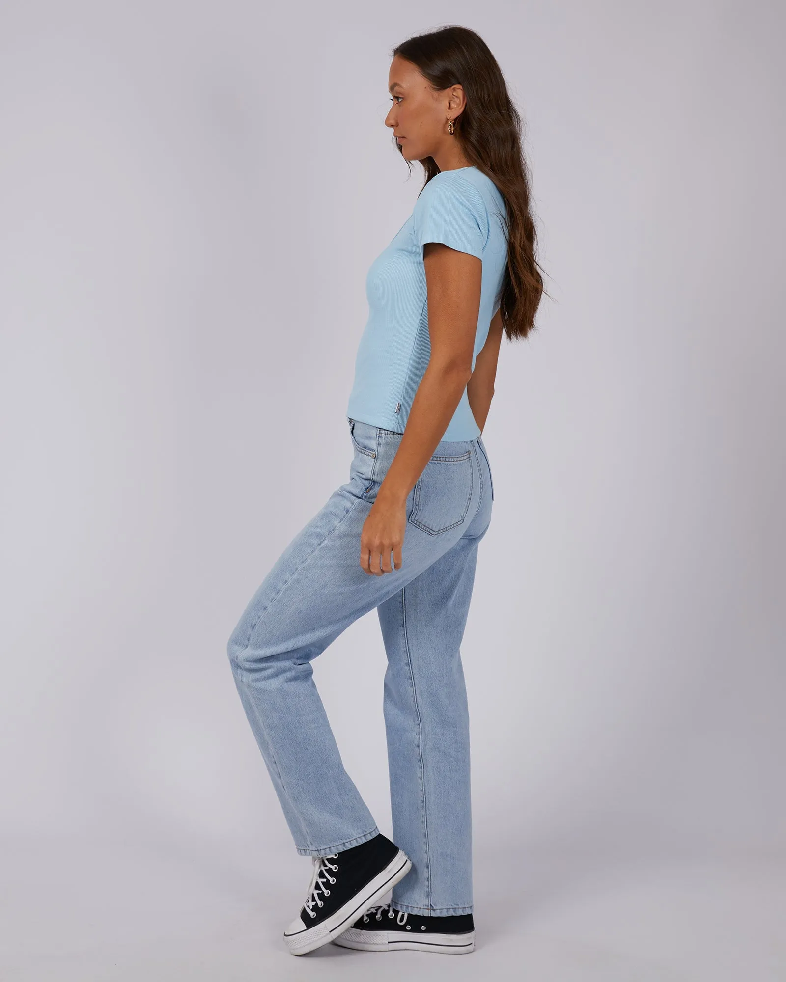 Hazel Tee Sky Blue