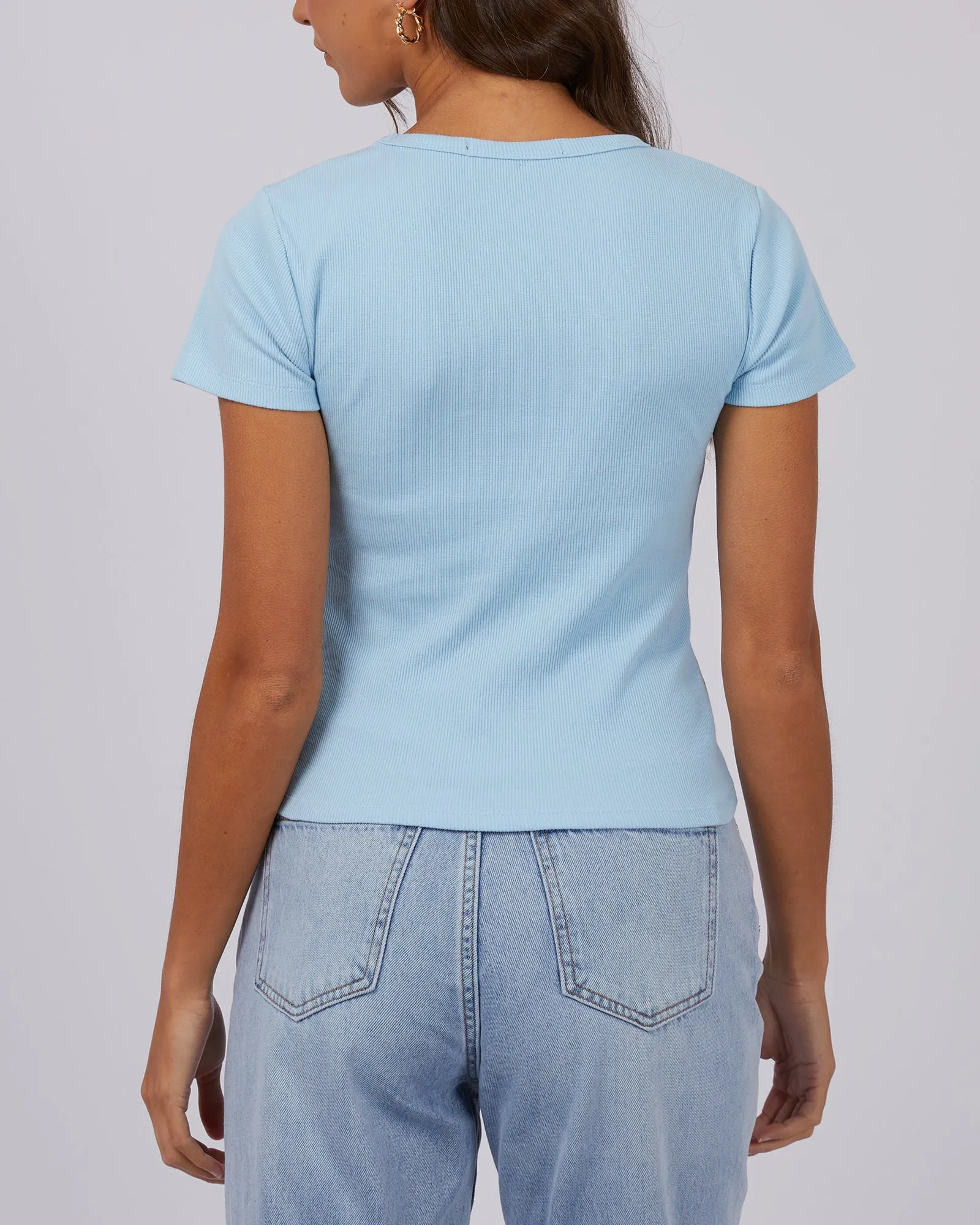 Hazel Tee Sky Blue