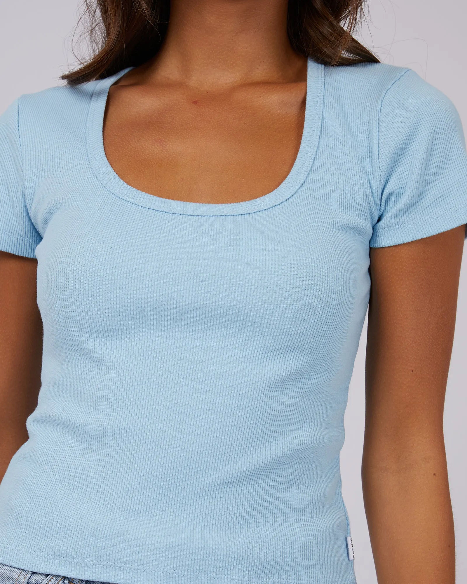 Hazel Tee Sky Blue