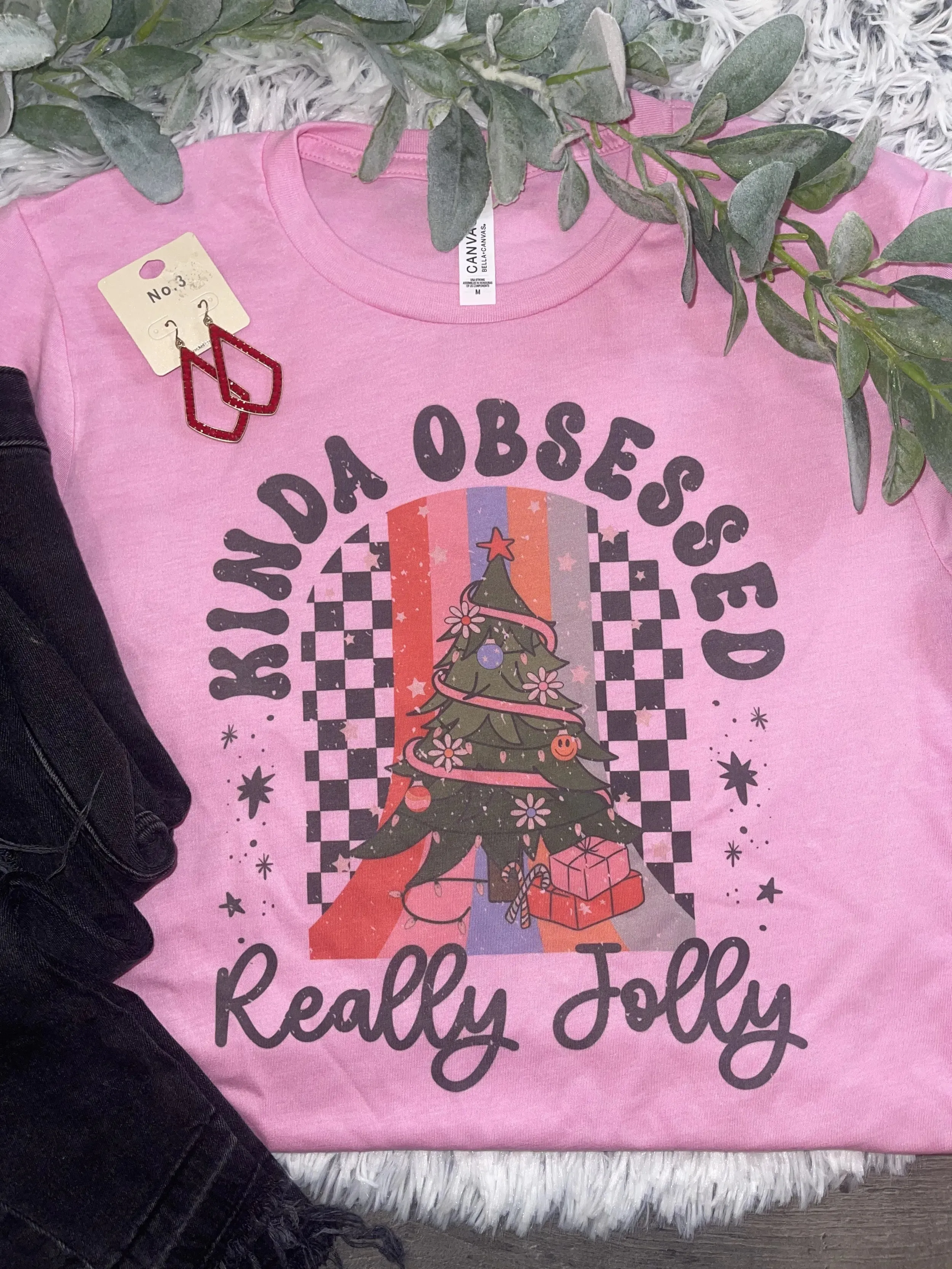 Kinda Obsessed Really Jolly Tee