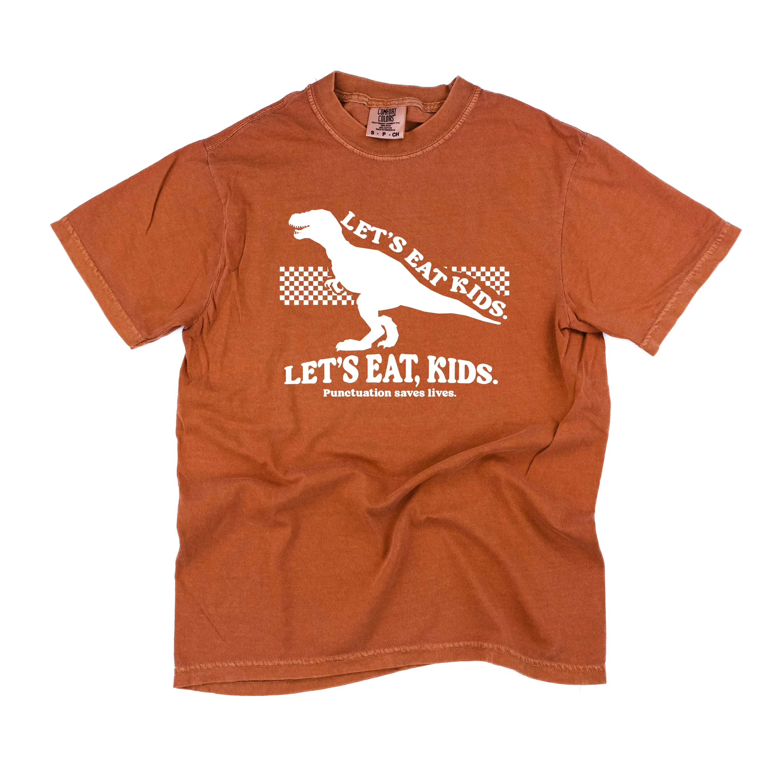 Let's Eat, Kids. - SHORT SLEEVE COMFORT COLORS TEE