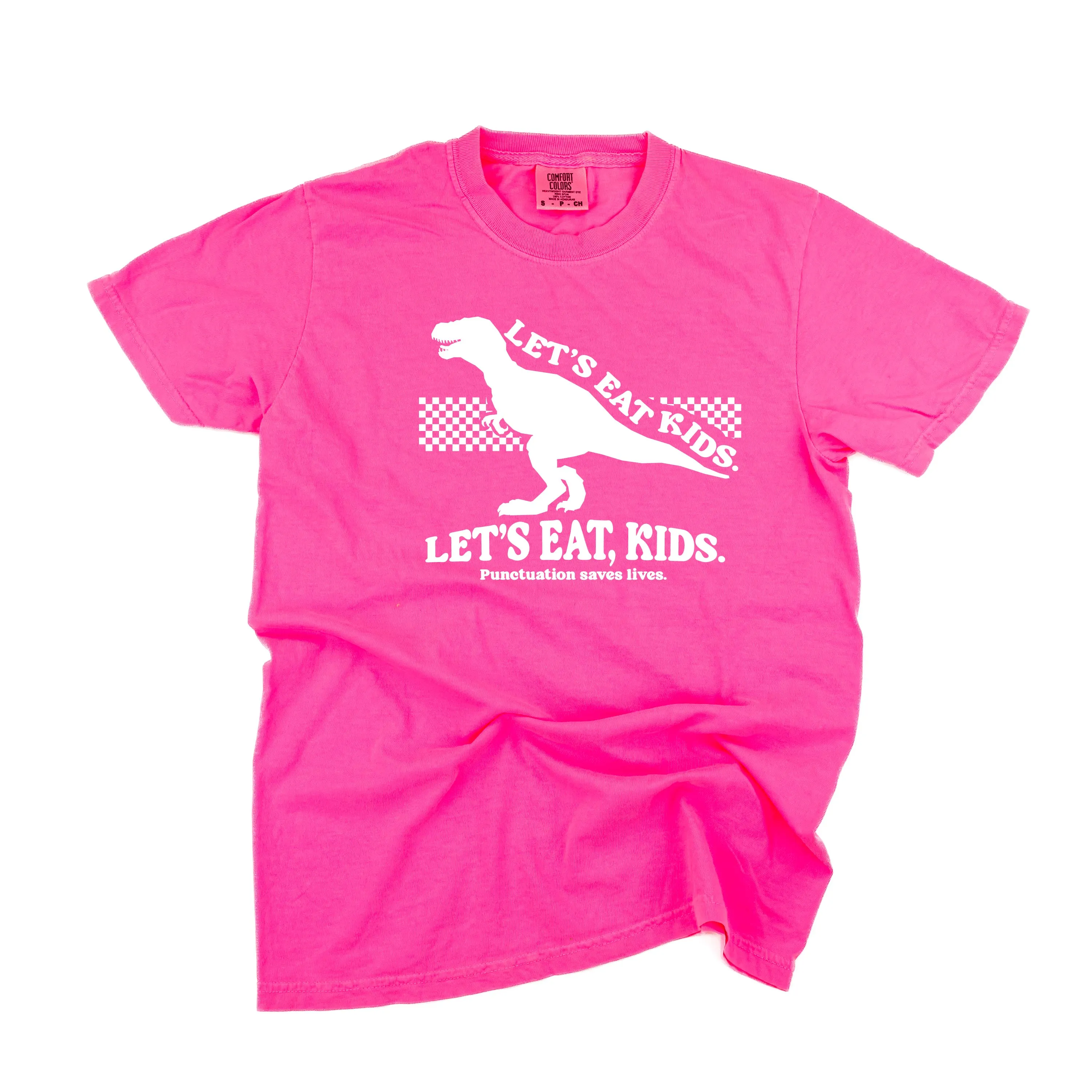 Let's Eat, Kids. - SHORT SLEEVE COMFORT COLORS TEE