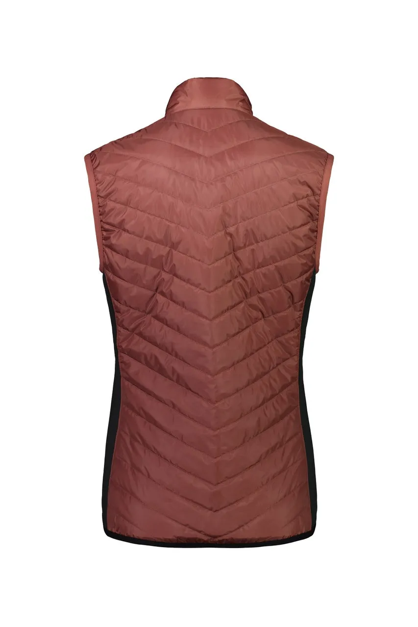 Mons Royale Neve Wool Insulation Vest Womens Slow Bake