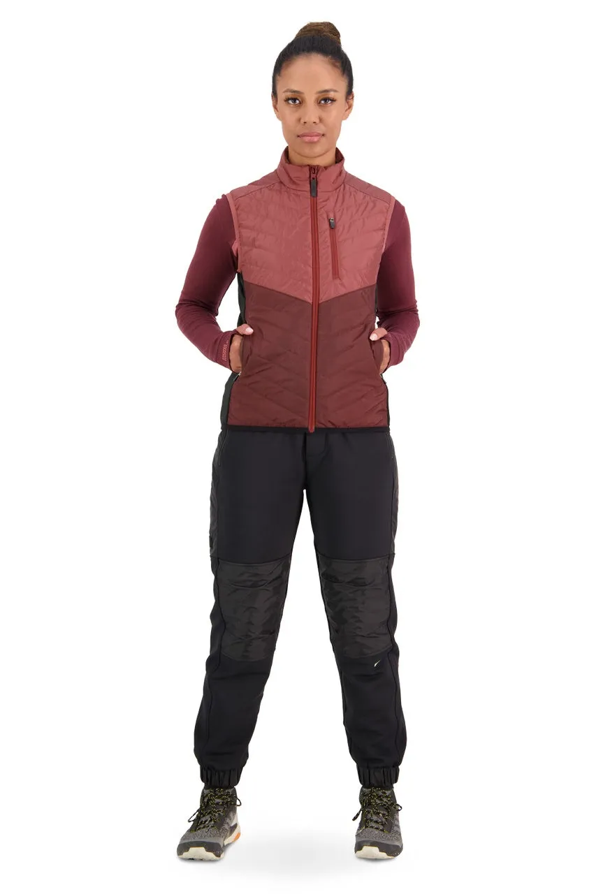 Mons Royale Neve Wool Insulation Vest Womens Slow Bake