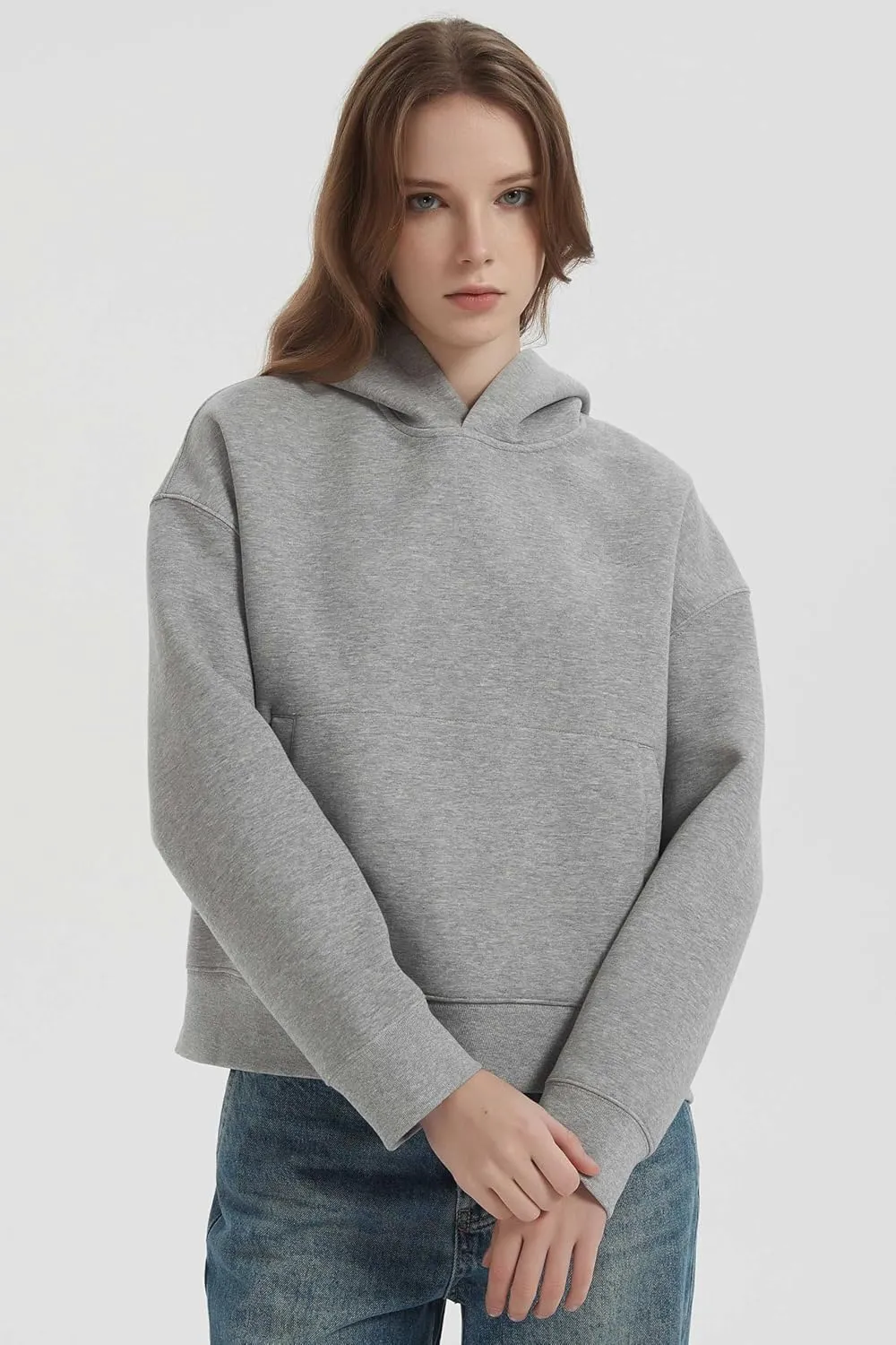 Orolay Women's Causal Hoodies Pullover Long Sleeve Basic Sweatshirt Workout Fashion Outfits with Pocket
