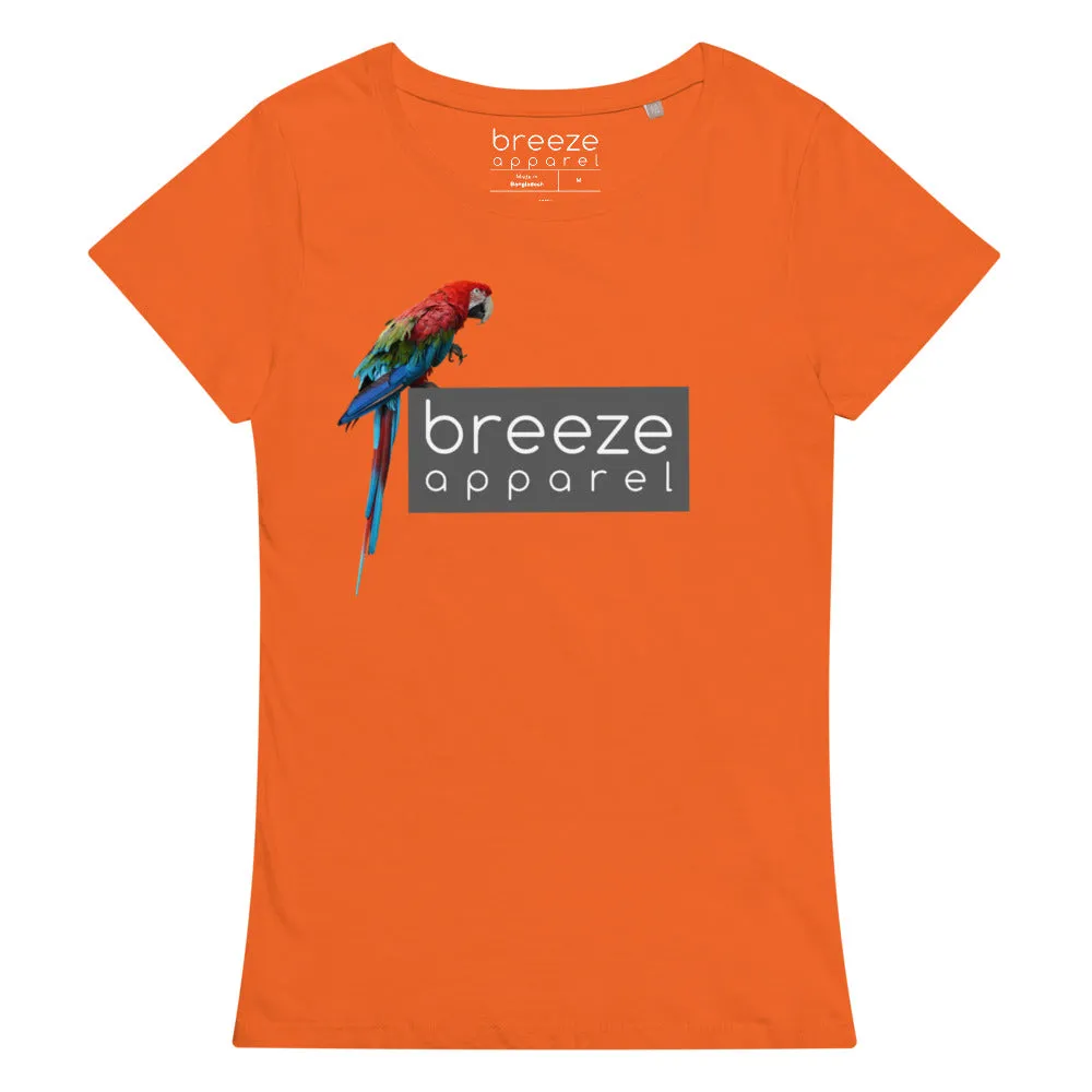 'Parrot Logo' women's basic organic t-shirt