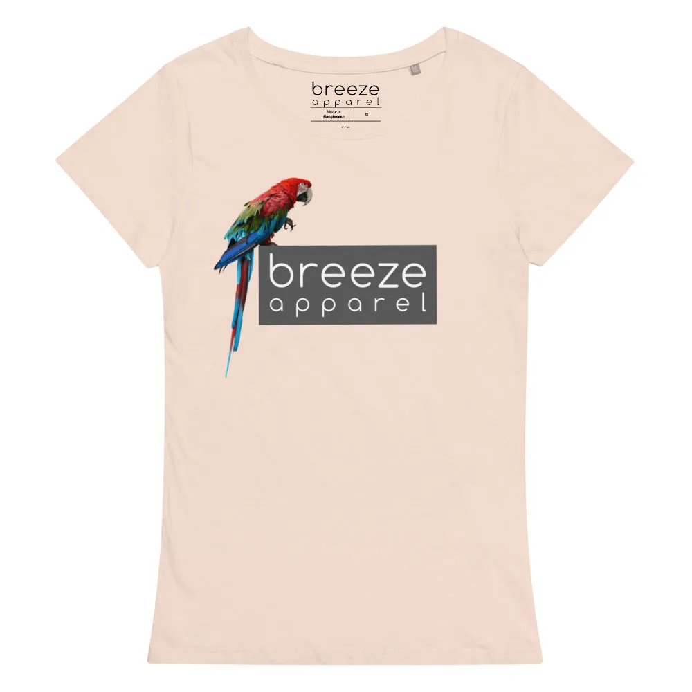 'Parrot Logo' women's basic organic t-shirt