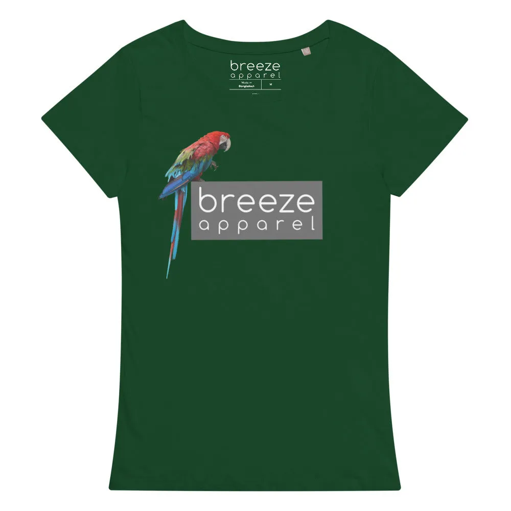 'Parrot Logo' women's basic organic t-shirt