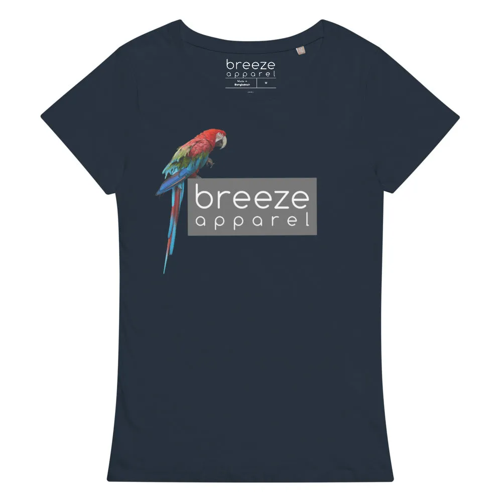 'Parrot Logo' women's basic organic t-shirt