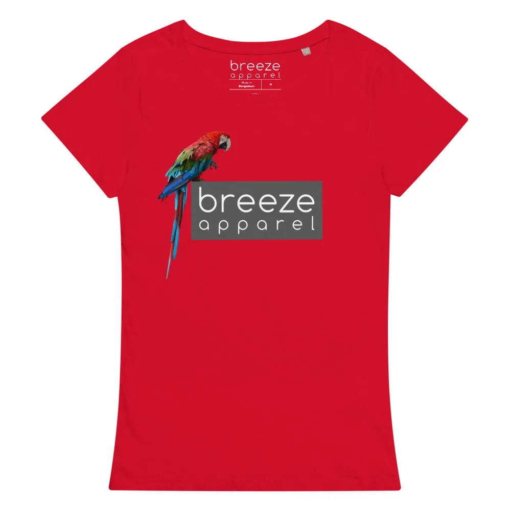 'Parrot Logo' women's basic organic t-shirt