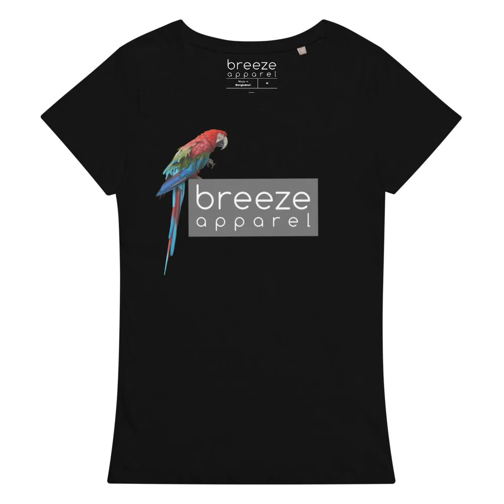 'Parrot Logo' women's basic organic t-shirt