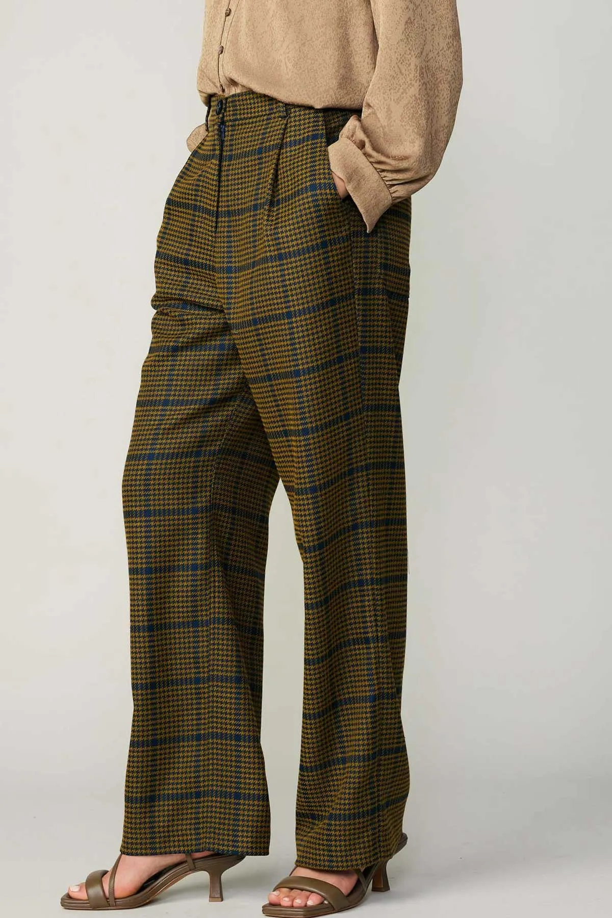 Stacy Plaid Pant