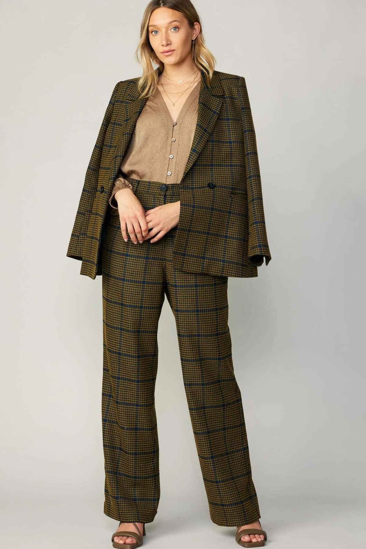 Stacy Plaid Pant